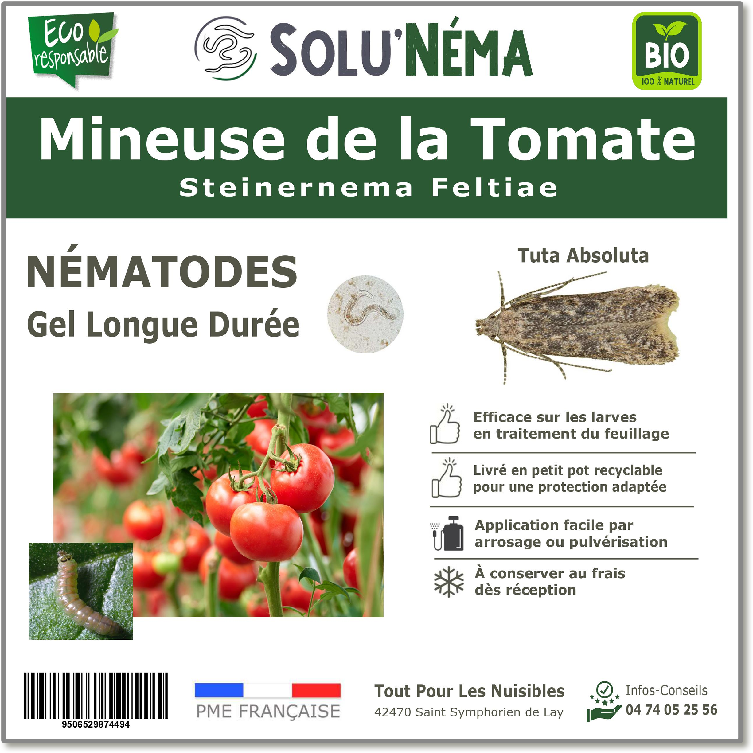 Tomato Miner Label