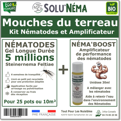 Nematodes (SF) Solunema for soil flies 5 million SF