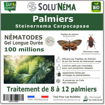 Nématode SC - 100 millions - 8 à 12 palmiers