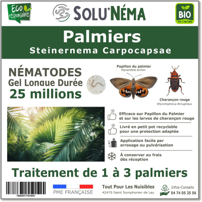 Nematode SC - 25 miljoen - 2 tot 3 handpalmen